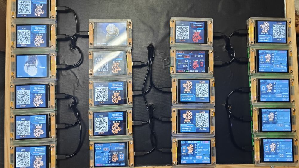 21  CYD— ESP32 BTC SOLO Lottery Min 980kh/s ers