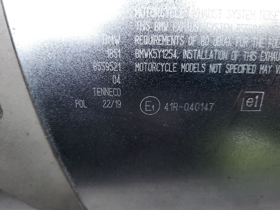 Tłumik BMW GS 1200 GS 1250