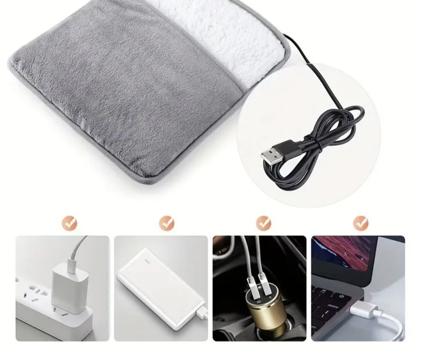 USB Підігрівач для ніг та рук