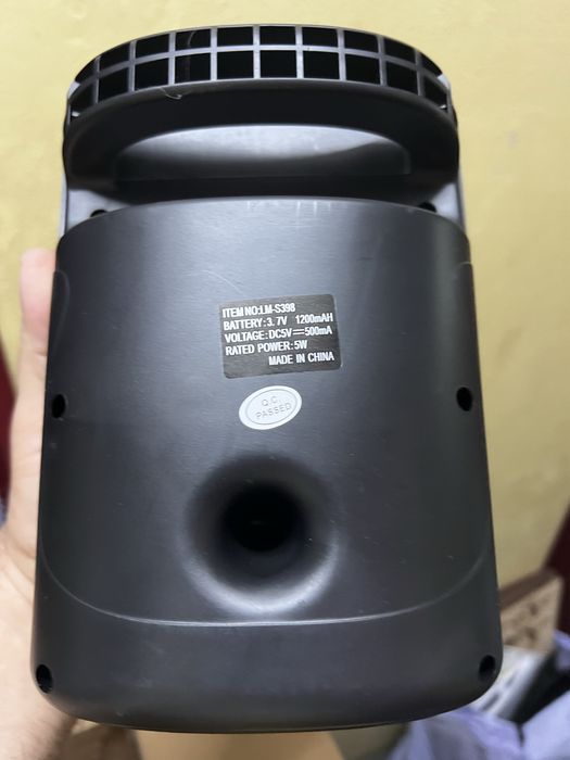 Coluna Bluetooth Portátil – USB/MP3/FM