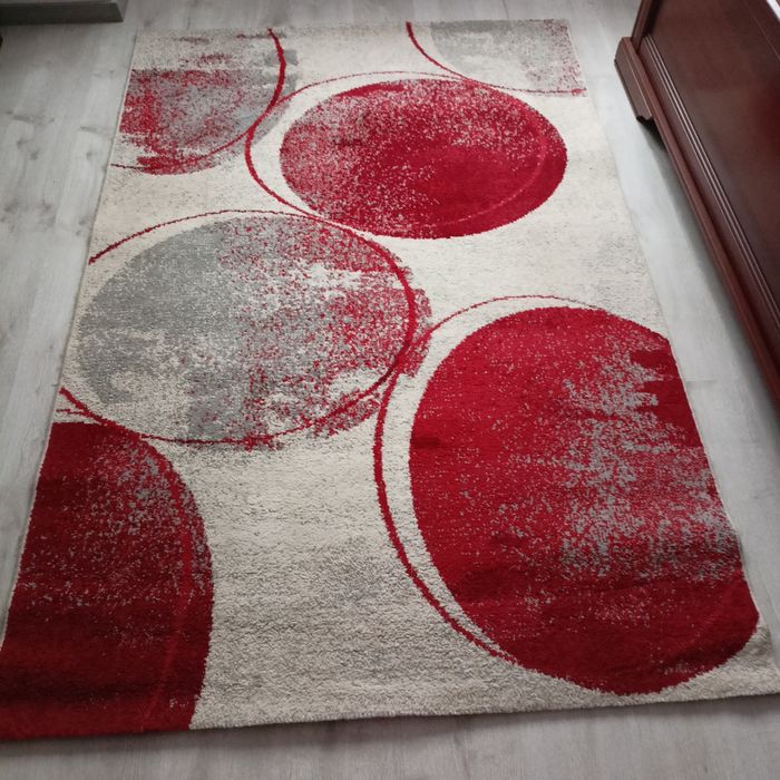 Dywan  w koła  135 x 200