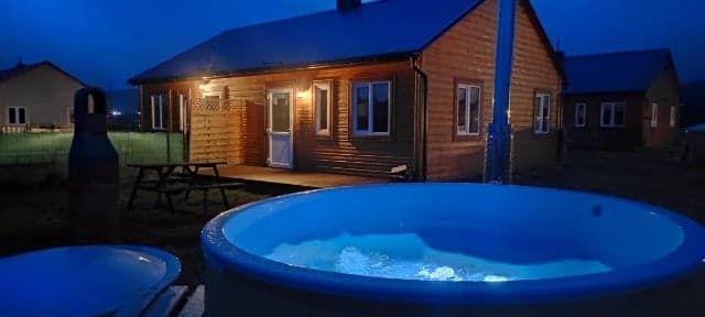 Balia ogrodowa , Jacuzzi,  ruska bania basen pompa ciepła
