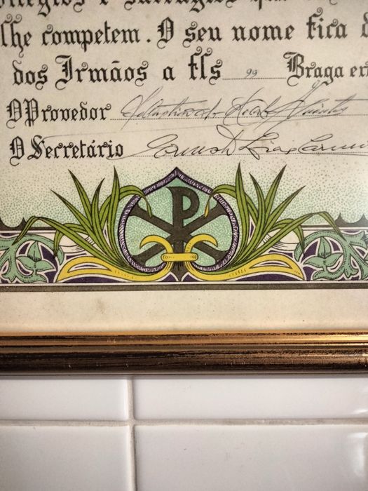 Quadro Irmandade de Santa Cruz