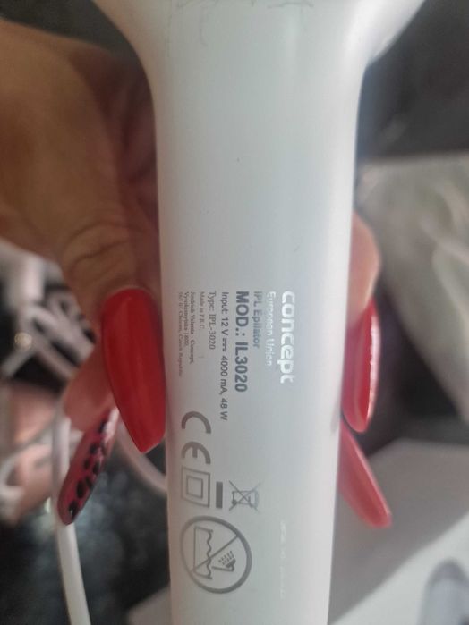 Depiladora luz pulsada concept