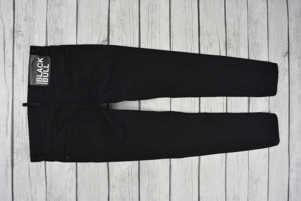 Dsquared2 Cool Guy Jean Tapered Black Bull Jeansy Stretch W32 L34 32/34 pas:88-90