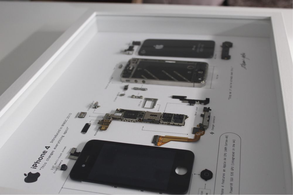 iPhone 4 Frame (Original and Complete)64861810778113121