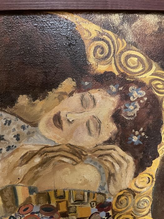 Klimt Pocałunek obraz na płótnie