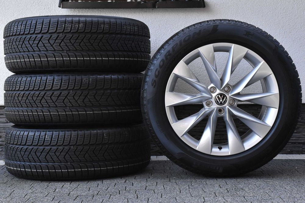 Nowe koła zimowe OEM Audi Q4 Sportback e-tron VW ID.4 ID.5 ID.6 SKODA ELROQ ENYAQ PEAQ CUPRA Tavascan 19" Pirelli