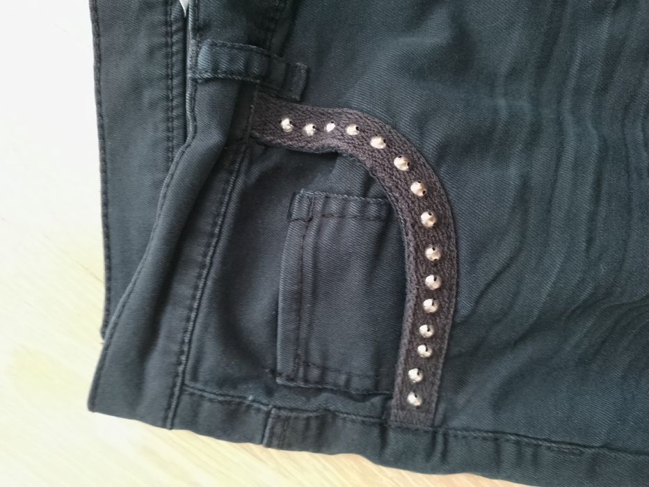 Czarne rurki rozmiar S