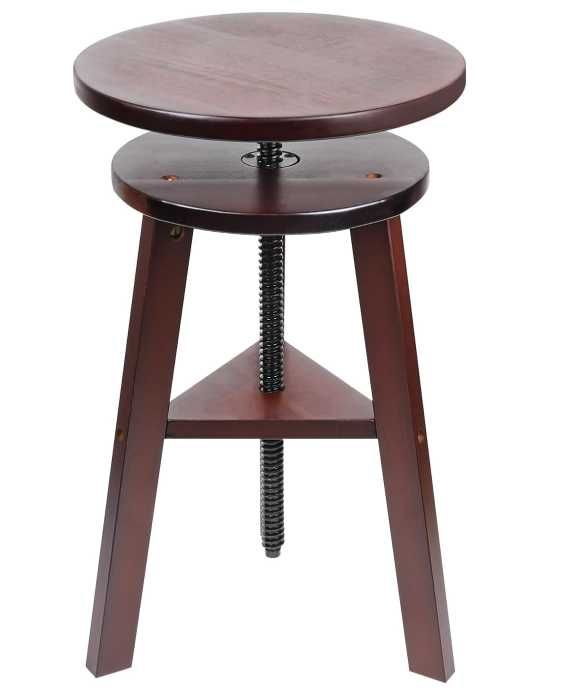 Taboret malarski Ø 30 cm, 48-65 cm, taboret z regulacją wysokości