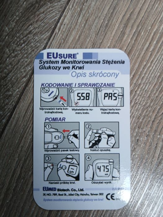 System monitorowania stężenia glukozy we krwi