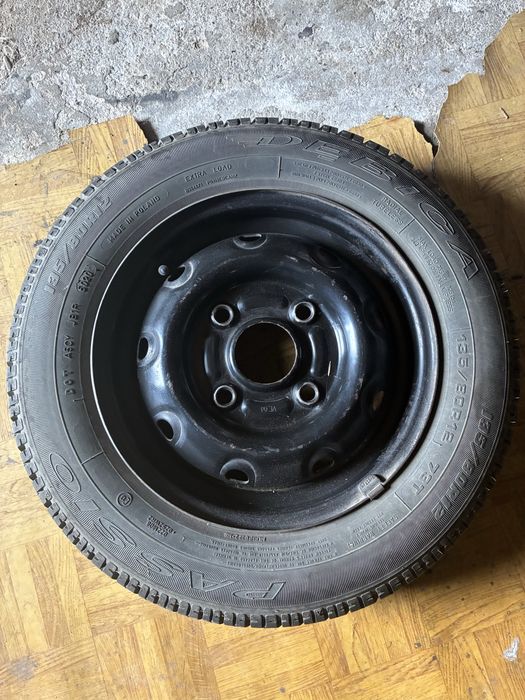 Cztery letnie opony r12 135/80 Debica Passio wraz z felgami