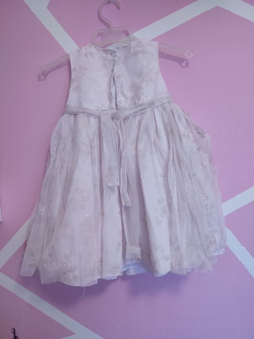 Sukienki dla dziewczynki roz.74 i 80cm chrzest lub inne okazje.