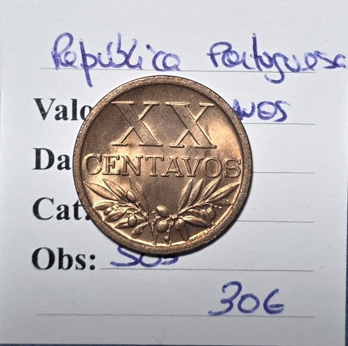 XX centavos 1945 soberba