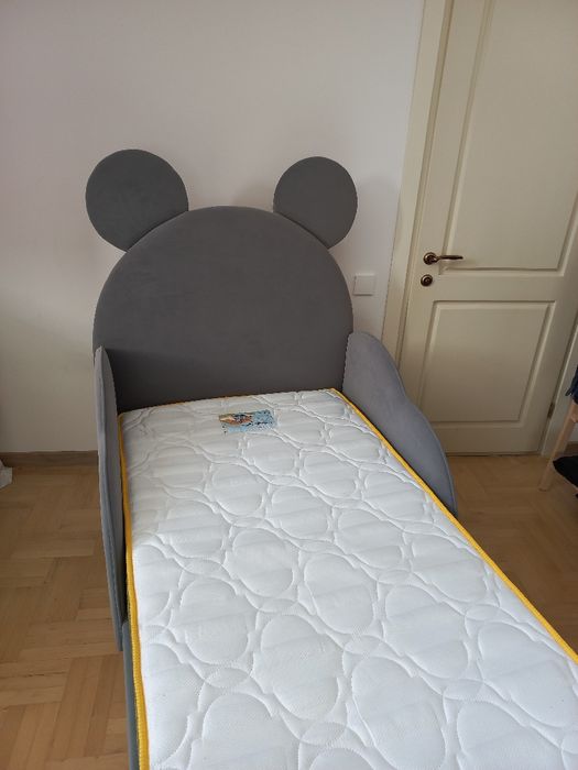 Дитяче ліжко / підліткове ліжко Teddy 90×190 см, кровать односпальная