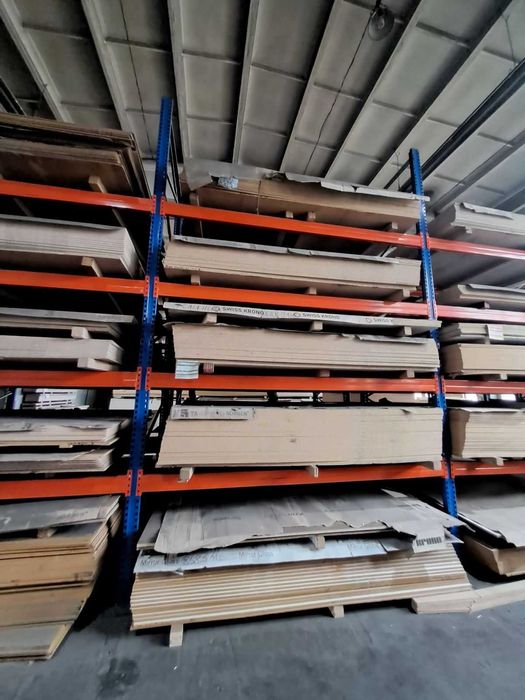 Палетні стелажі бу зі складу, стелажне обладнання бу / нові фронтальні