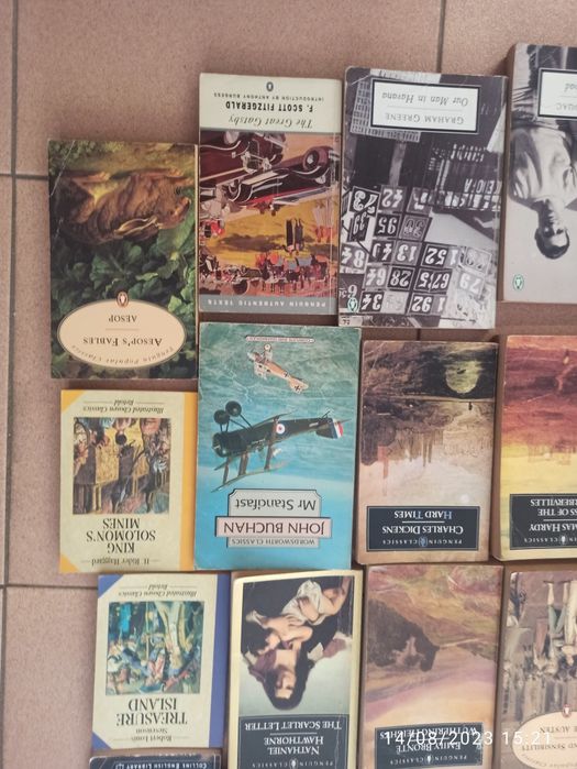 Conjunto 23 livros  clássicos literatura inglesa