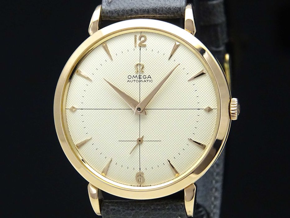 Złota Omega Jumbo Oversize Cal.342 pr.0,750 18ct rok prod.1950 STAN IDEALNY NOS