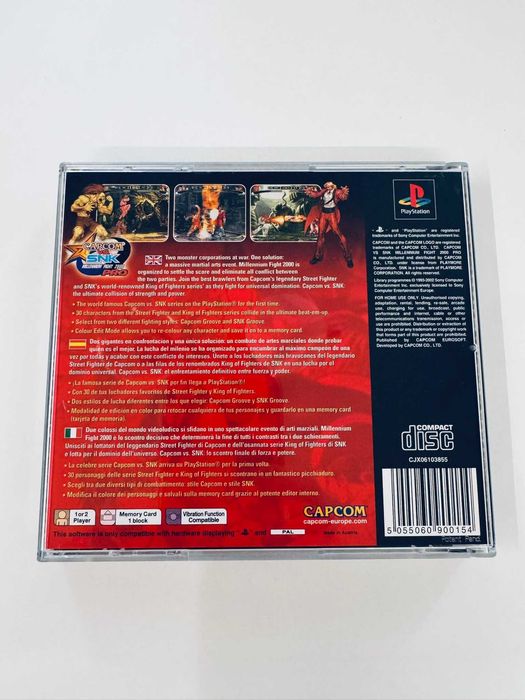Gra Capcom vs. SNK Millenium Fight PRO 2000 PlayStation PS1 PSX