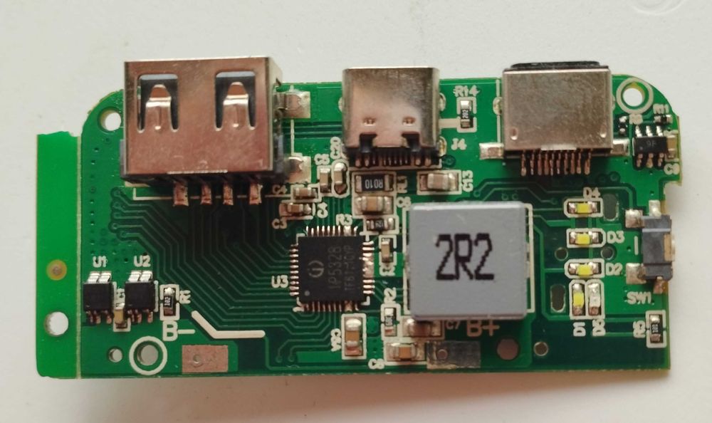 Плата для пауербанка (чип IP5328)