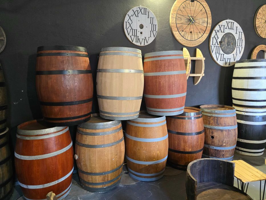 Beczka Beczki z Hiszpanii szlifowane i wykończone LOFT