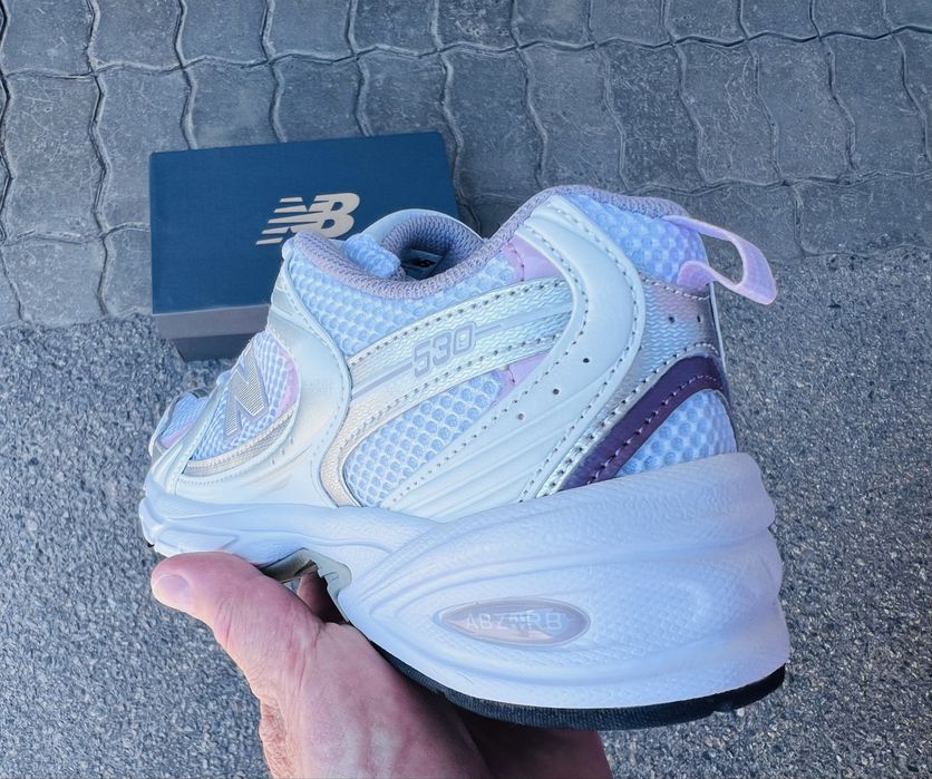 Кросівки жіночі New balance 530 White Silver Pink