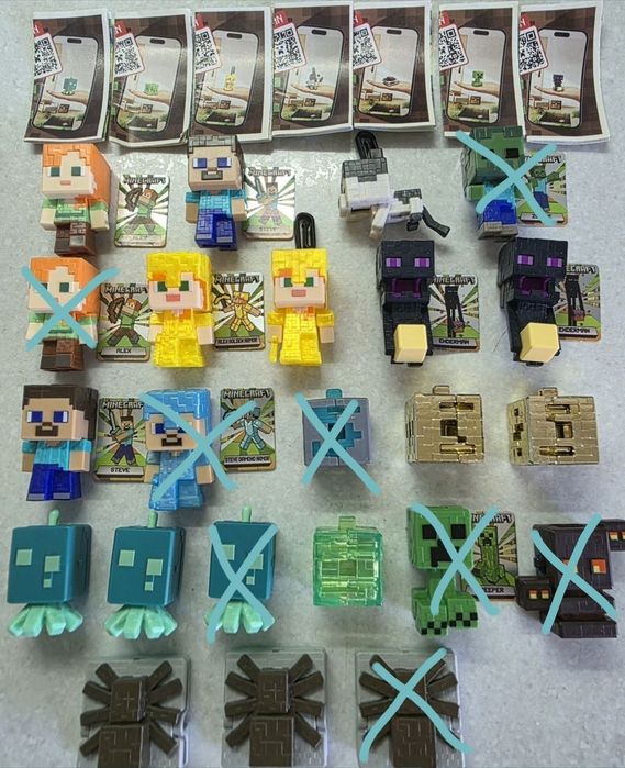Фігурка Майнкрафт, кіндер Minecraft