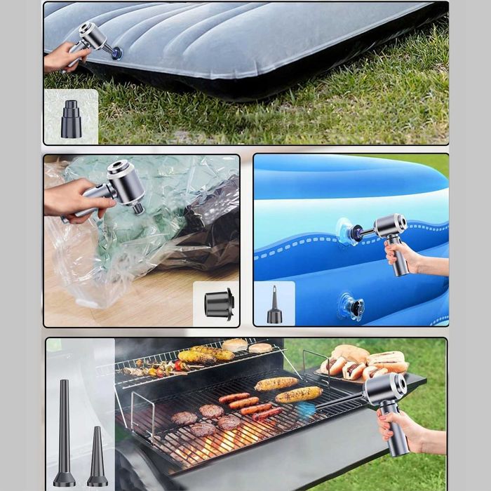 ODKURZACZ uniwersalny bezprzewodowy  ręczny 4W1 AKUMULATOROWY USB 100