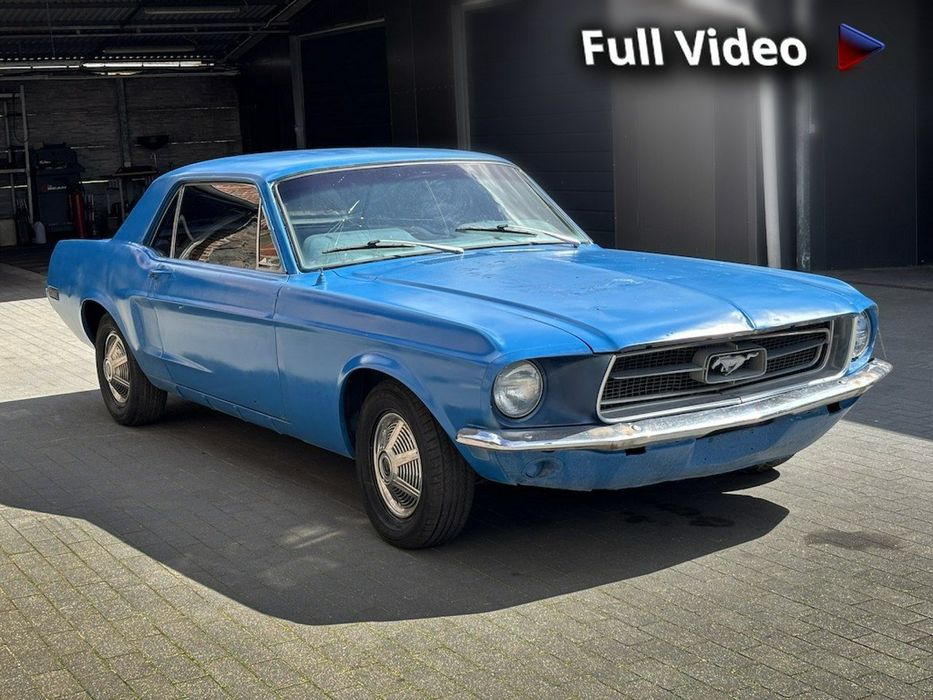 Ford Mustang Ford Mustang Coupe 1968 Pali i Jeździ Zdrowy Blacharsko Poszukiwany