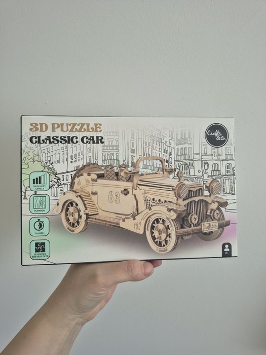 Puzzle 3d car samochód model do złożenia NOWE