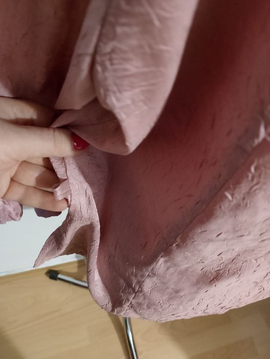 Bluzeczka koszulowa pudrowy róż rozmiar XXL -4XL
