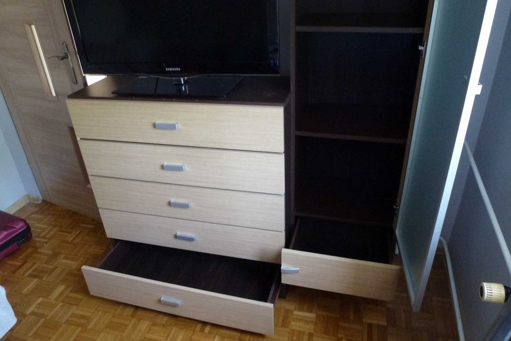 Segment- komoda i słupek