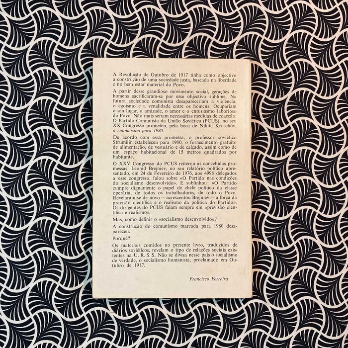 A URSS Vista Pela Sua Própria Imprensa - Chico da Cuf e Mª Llistó M.