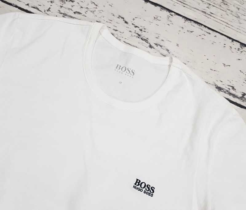 Hugo Boss * koszulka * biała * męska * Nowa * M
