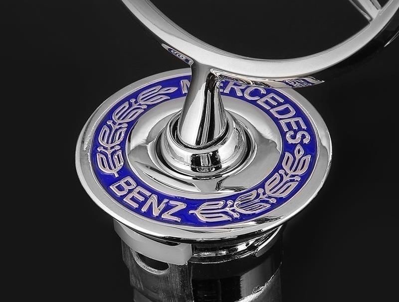 Емблема Mercedes приціл значок в капот Мерседес, штерн в капот