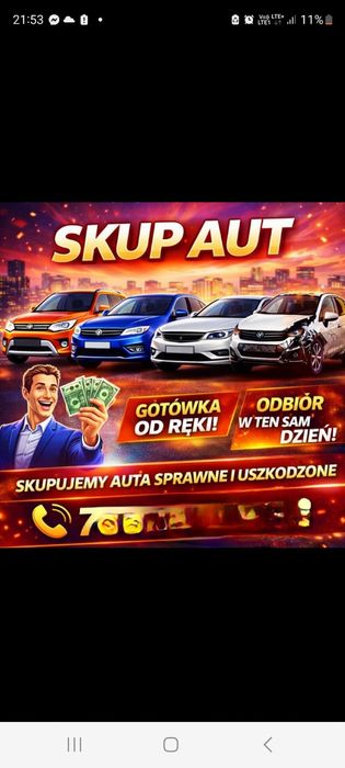 Skup Aut Kasacja  pojazdów  złomowanie  w każdym stanie
