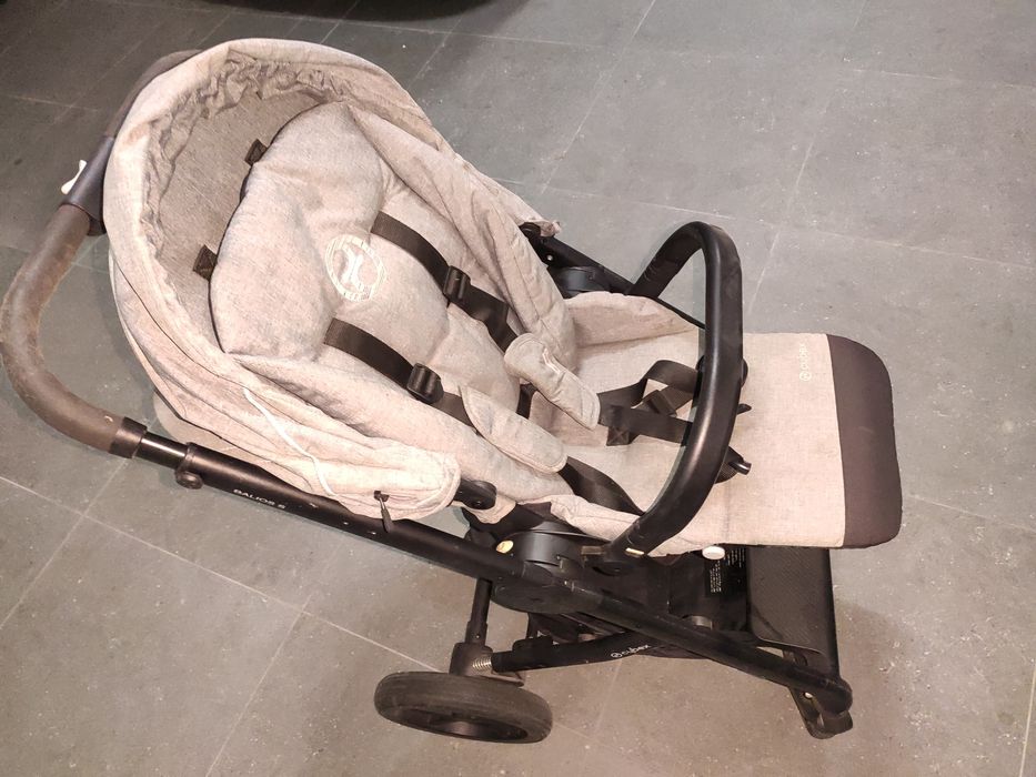 Babycoque Cybex Platinum + carrinho Cybex gold Balius S