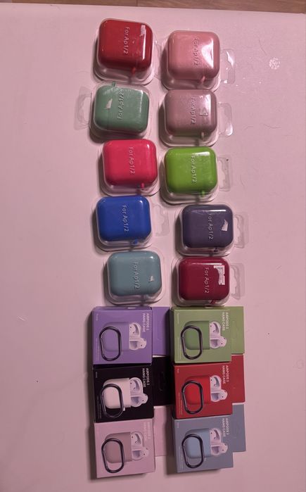 Силиконовый чехол для наушников iphone