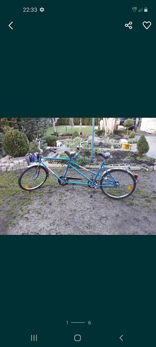 Rower Tandem Duet Wigry