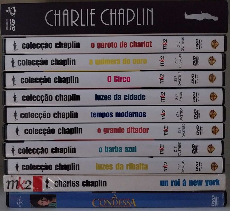 Charles Chaplin Movies DVDs