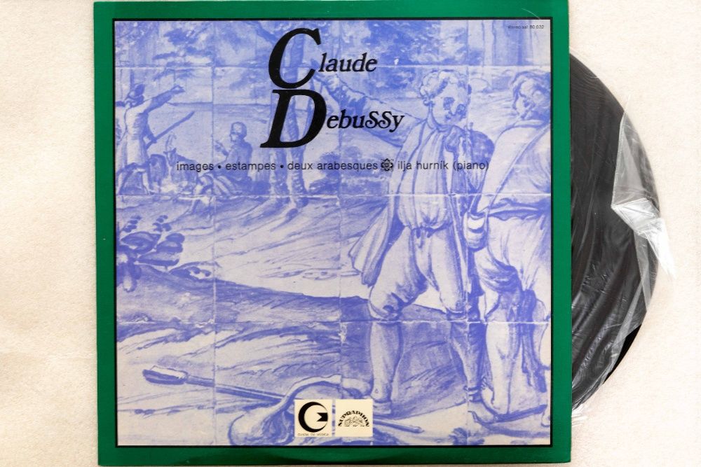 LP disco de vinil, Claude Debussy, images