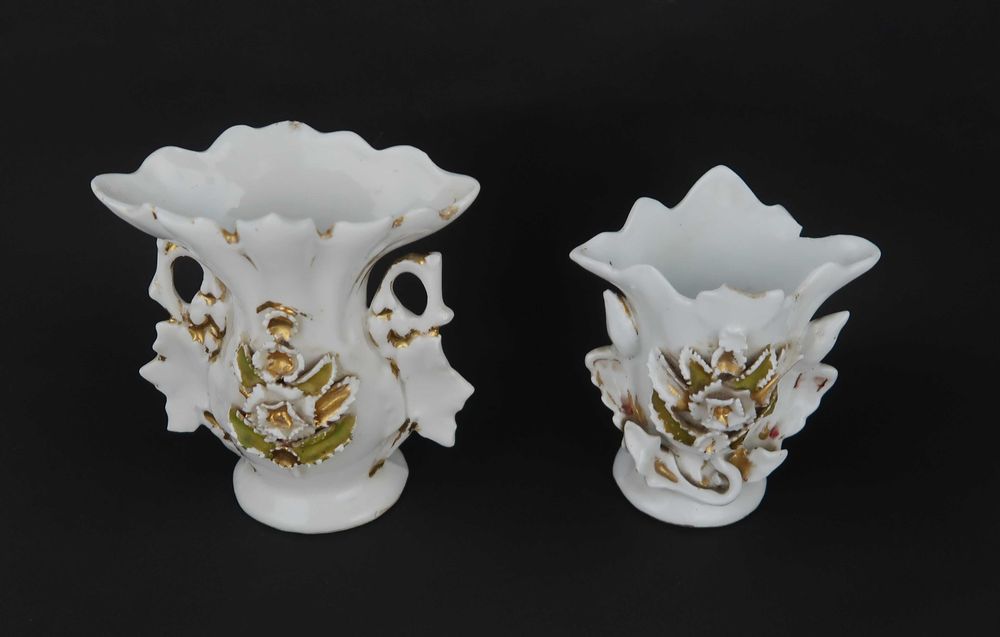 Par de jarras em porcelana Séc. XIX