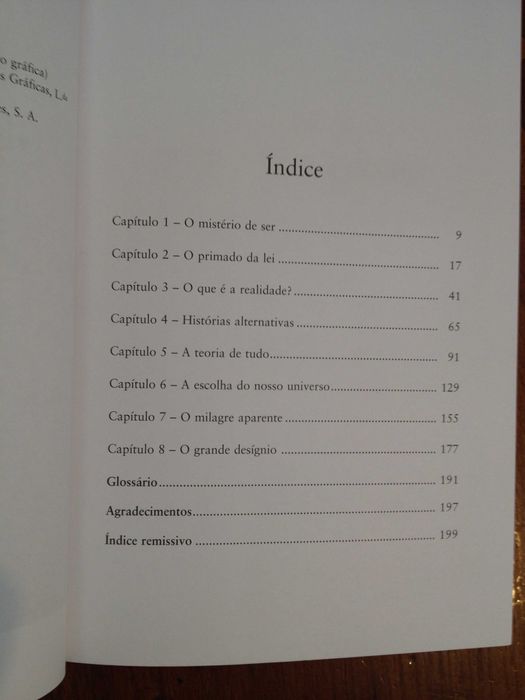 Stephen Hawking e Leonard Mlodinow - O grande desígnio