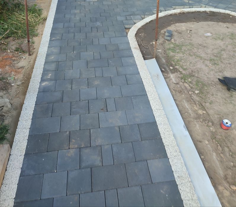 Brukarstwo, Ukladanie Kostki Brukowej, Granitowej