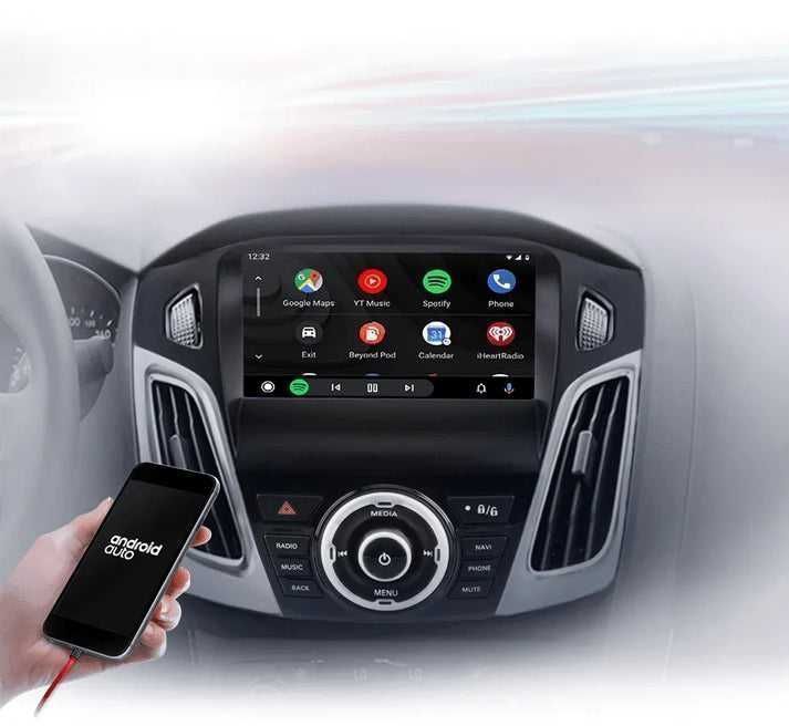 Ford Focus MK3 2011-2019 – Radio Android 15 9" CarPlay Android Auto GPS Nawigacja Stacja Multimedialna WiFi Bluetooth PL 1GB/32GB