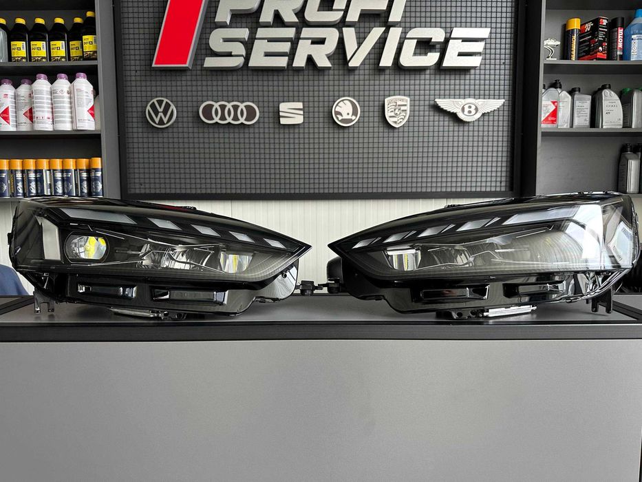 Фари Audi A5 B9 LED в стилі  B9.5 REST ,оптика Ауді А5 2017–2020 Full LED комплект нові