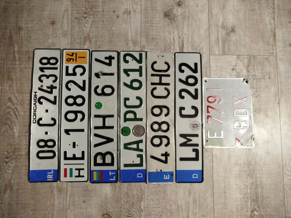 Tablice rejestracyjne