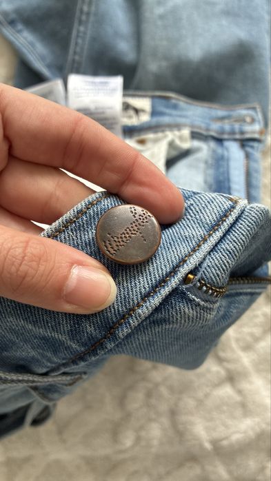 Wrangler Bryson Skinny 34/32 męskie jeansy jasny niebieski