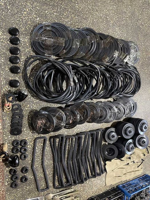 Резинки салона, уплотнитель, ущільнювачі, РТИ Газ 51, Газ 20, Газ 69