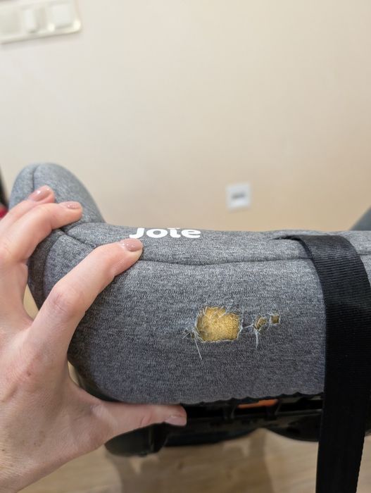 Автолюлька автокрісло Joie I-level сірий колір